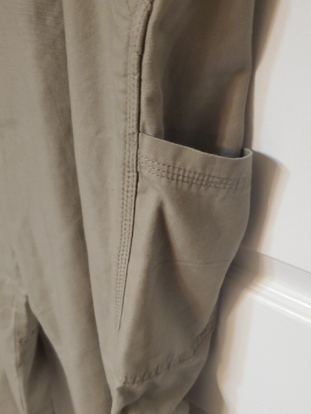 Wrangler Straight Fit Casual Khaki Utility Pants 38 X 32 - Picture 6 of 13